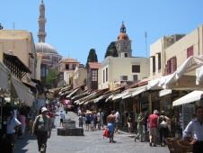 Einkaufen in Rhodes